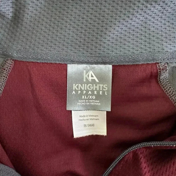 Texas A&M pullover jacket performance athletic maroon Aggies zip up embroidered - Picture 2 of 5